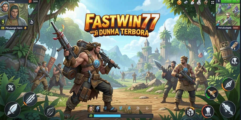 Screenshot utama FASTWIN77 menampilkan gameplay yang mengesankan di dunia terbuka.