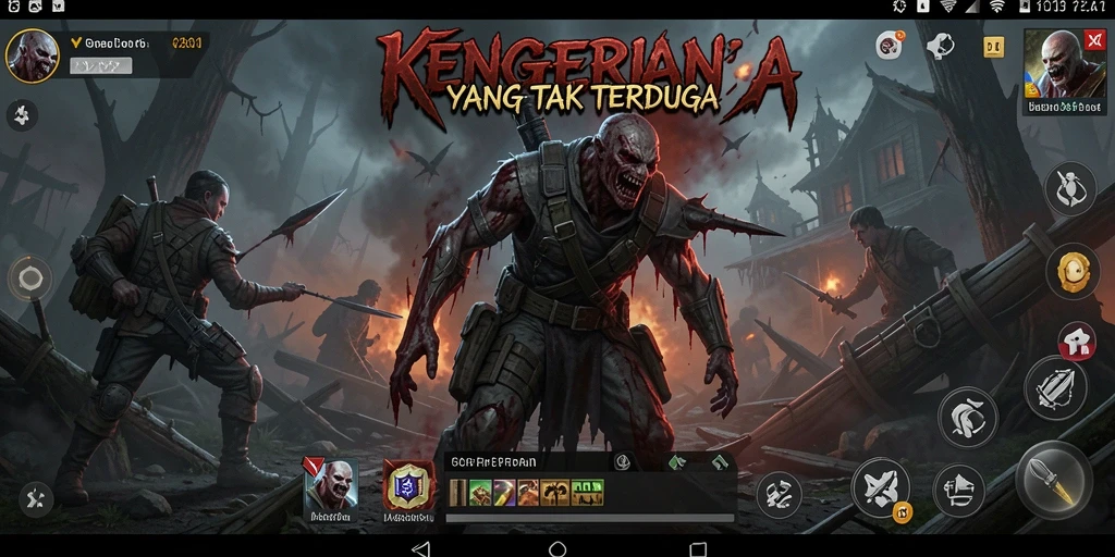 Gameplay menyeramkan yang mendebarkan dalam HARAPJP.