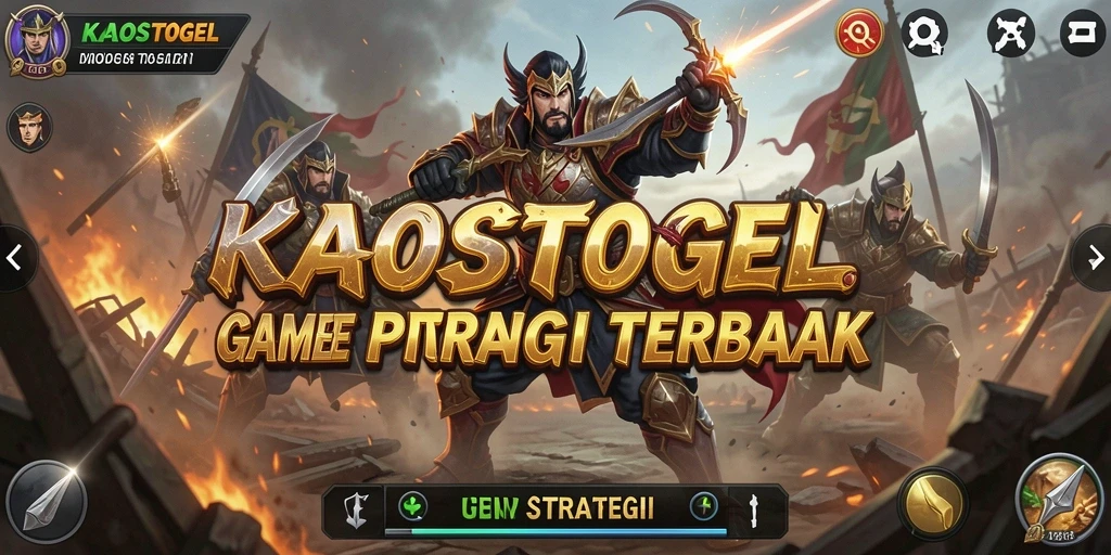 Tampilan gameplay menarik dan strategi dalam KAOSTOGEL.