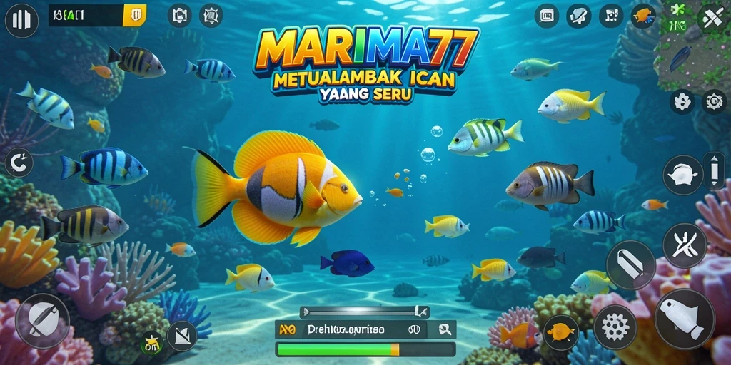 Screenshot gameplay Tembak Ikan yang menarik dan seru.
