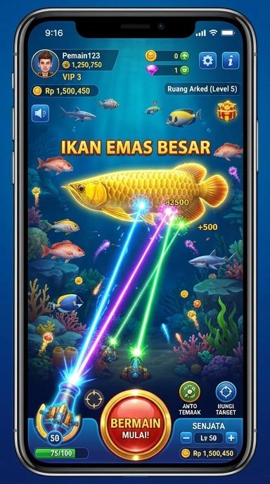 Tampilan antarmuka aplikasi abc33 yang user-friendly.
